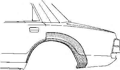 VAN WEZEL 1876147 -  Боковина